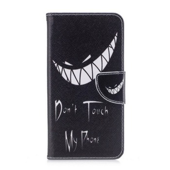 Книжков калъф за Huawei P30 Lite - Don't Touch My Phone, Джокер Smile