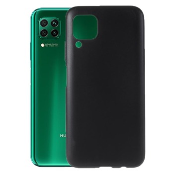 Черен силиконов Кейс за Huawei P40 Lite