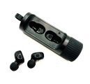 Спортни Bluetooth слушалки E12 със зарядна станция - Черни