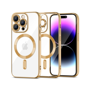 Кейс Tech-protect Magshine Magsafe Apple iPhone 15 Pro Max Gold