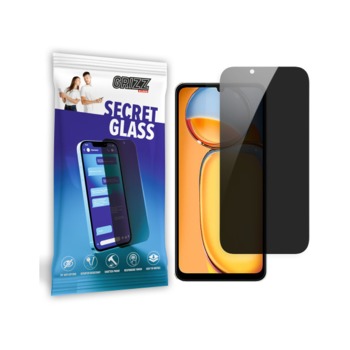 Дискретно закалено стъкло GrizzGlass Secret Glass за Poco C65