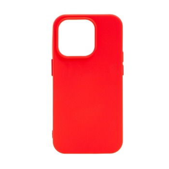 Цветен силиконов кейс за iPhone 13 Mini - Червен
