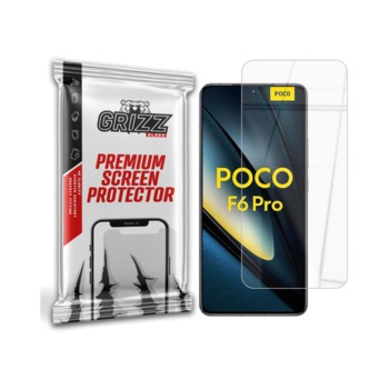 Стъклен протектор GrizzGlass HybridGlass за Poco F6 Pro