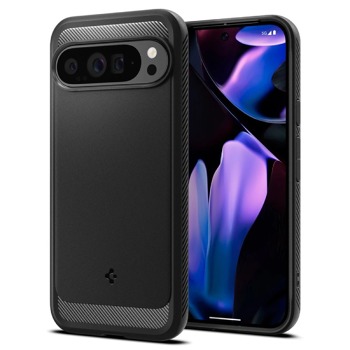 Кейс Spigen Rugged Armor за Google Pixel 9 Pro XL Matte Black